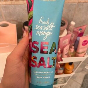 Fresh Sea Salt Mango Tahitian Manoi Oil Body Cream